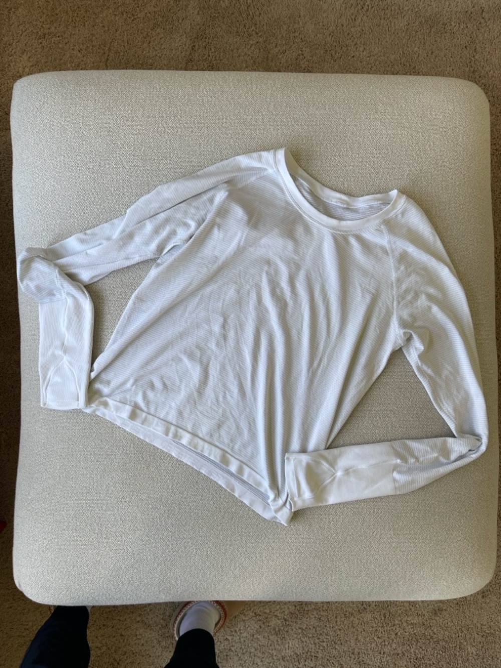 lululemon athletica White Swiftly Top